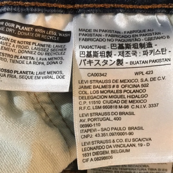 Vintage Levi's 514 Blue Straight Regular Fit Jeans - Picture 8 of 9